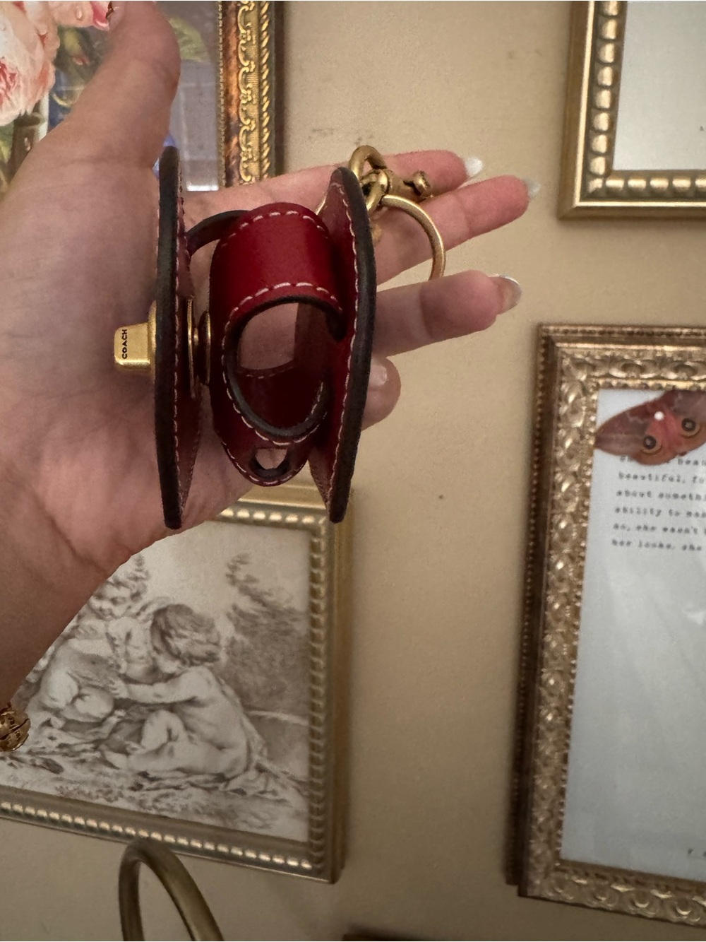 Coach ReLoved Red Heart AirPod case - Picture 2 of 5